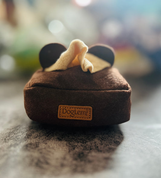 Bear Enrichment Tissue Box Toy