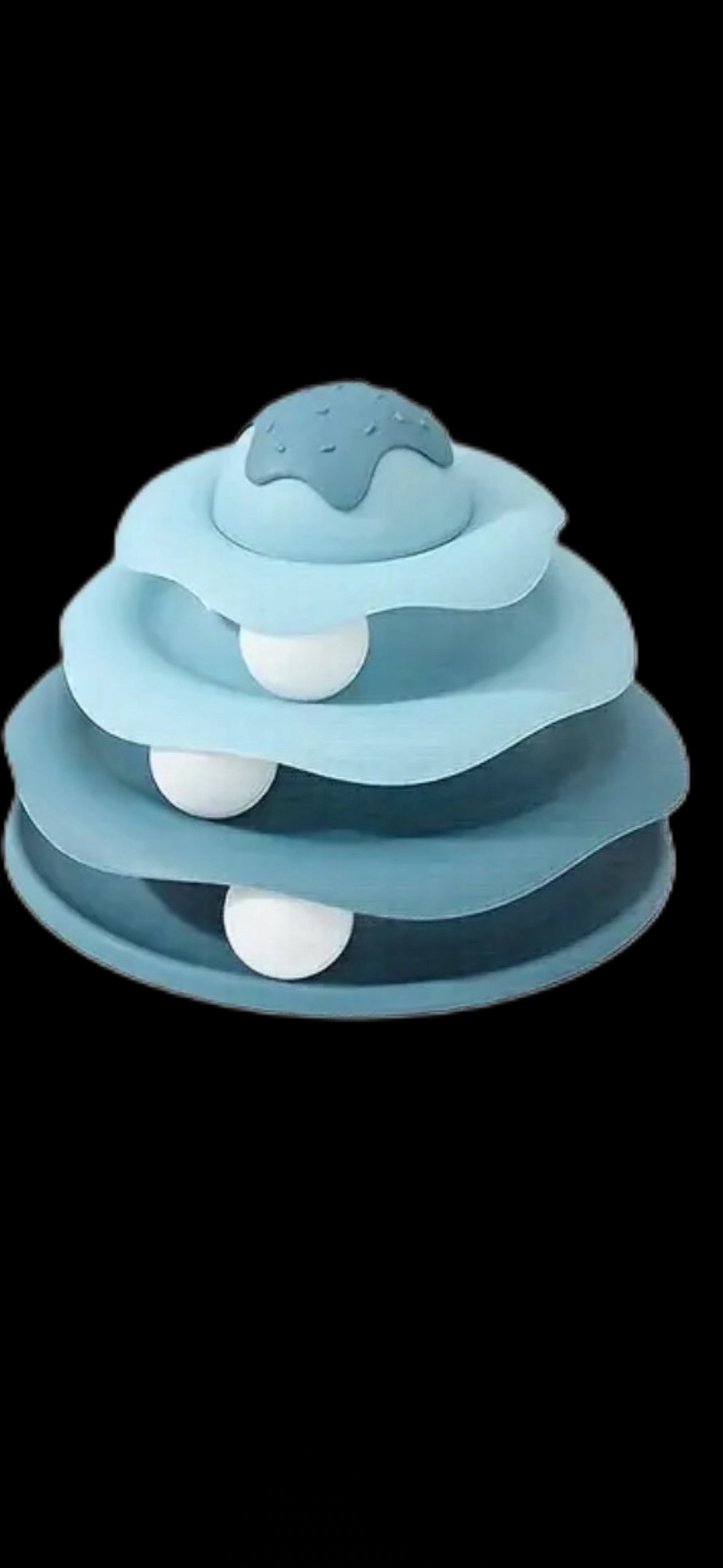 3 layer whirlwind cat turntable