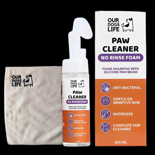 Paw Cleaner Shampoo with Towel & Brush