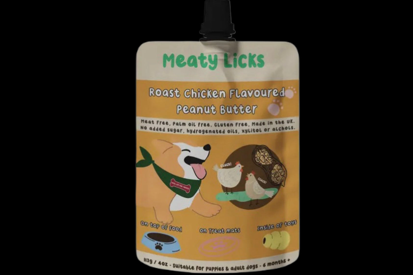 Roast Chicken Peanut Butter