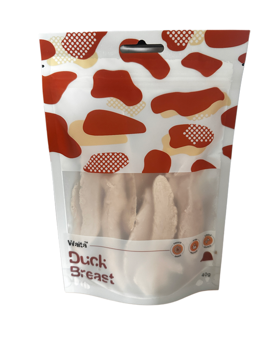 Freeze dried duck breast