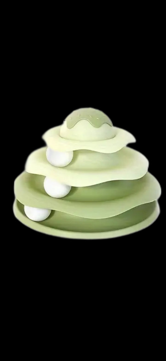 3 layer whirlwind cat turntable