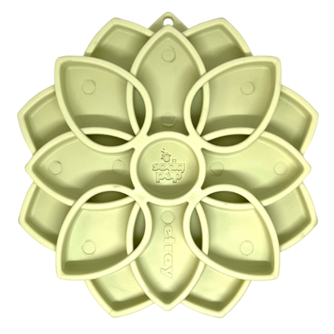 Mandala Design Soft Etray Enrichment Tray